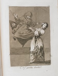 Placa de Los Caprichos, 1797-1798 de Francisco de Goya